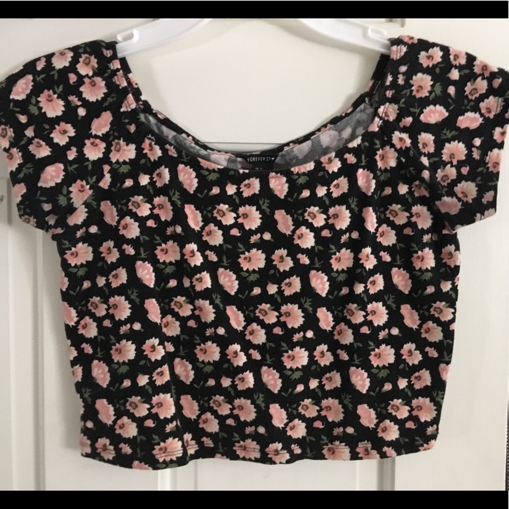 flower crop top